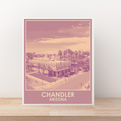 Chandler (City Series) Art Print