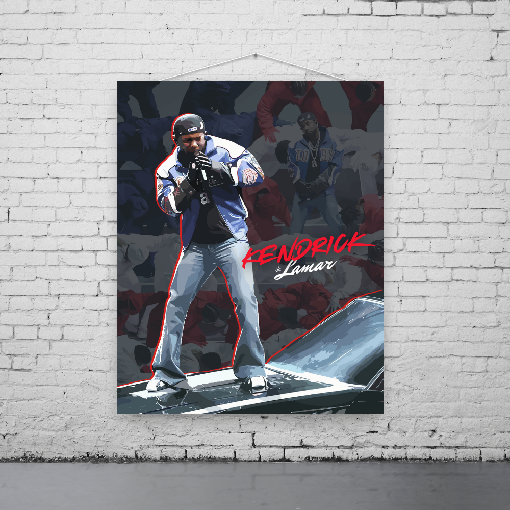 Kendrick "Superbowl" (Artist Series) Art Print