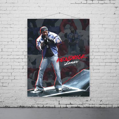 Kendrick "Superbowl" (Artist Series) Art Print