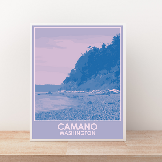Camano (City Series) Art Print