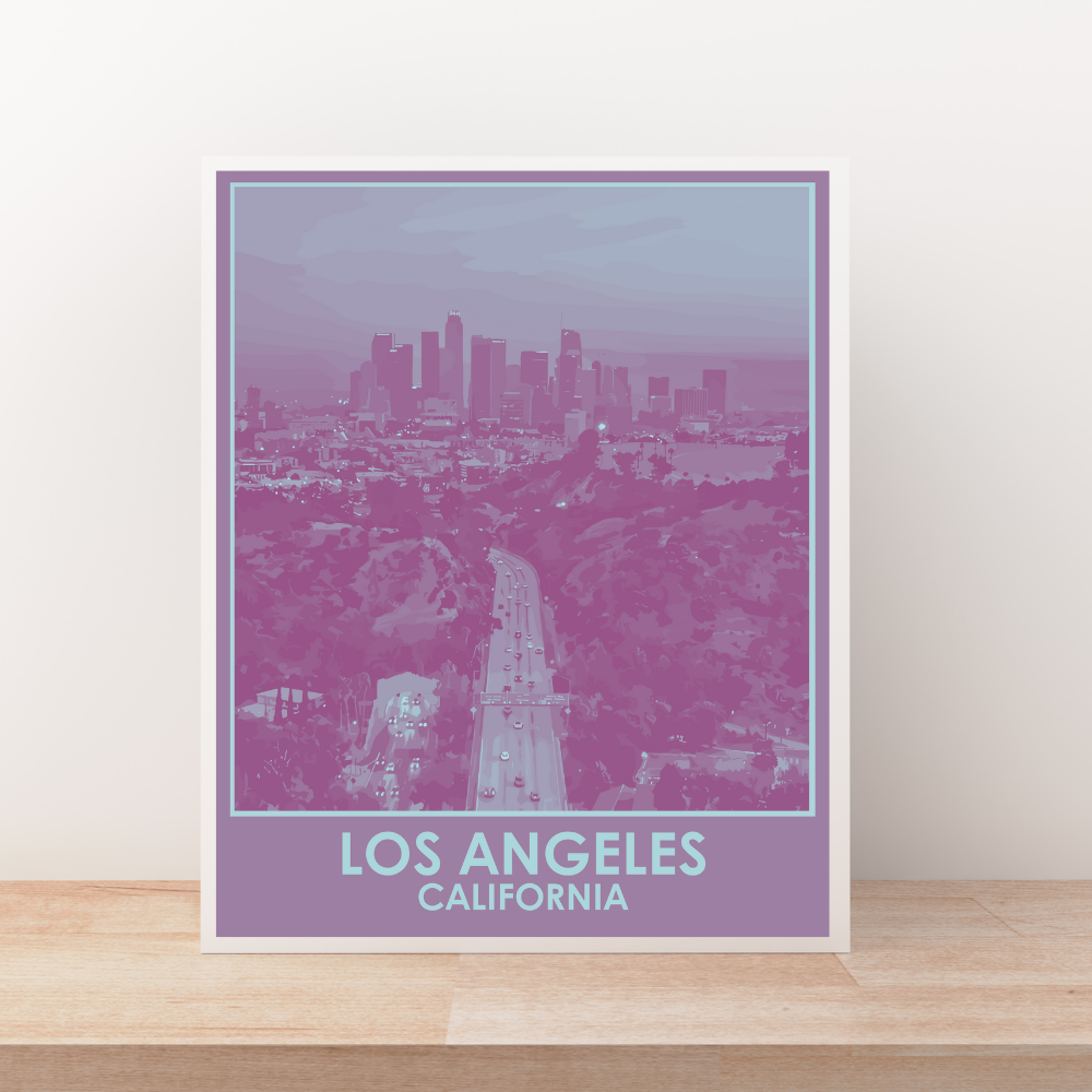 Los Angeles (City Series) Art Print