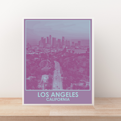 Los Angeles (City Series) Art Print