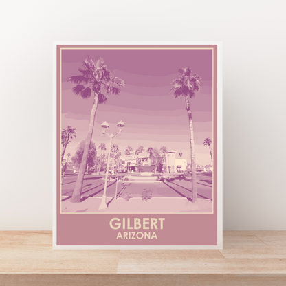 Gilbert (City Series) Art Print