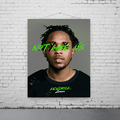 Kendrick "Not Like Us" (Artist Series) Art Print