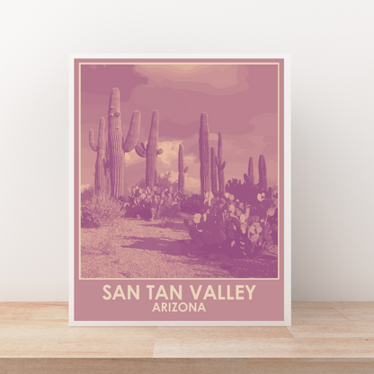 San Tan Valley (City Series) Art Print