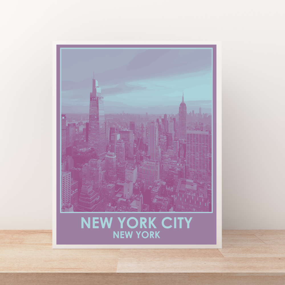 New York City (City Series) Art Print