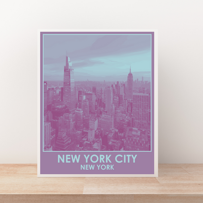 New York City (City Series) Art Print