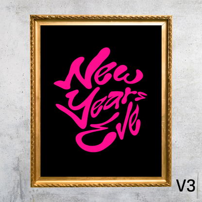 New Years Eve Art Print