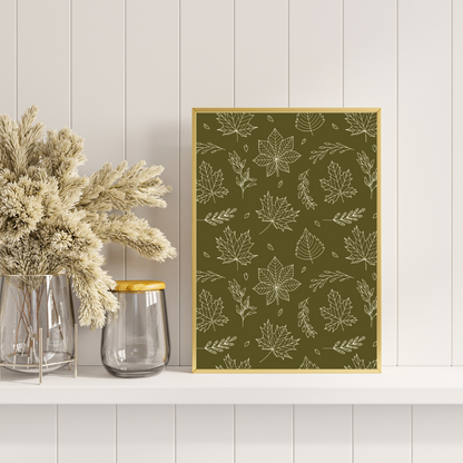 Fall Leaves Art Print