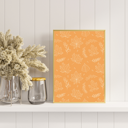 Fall Leaves Art Print