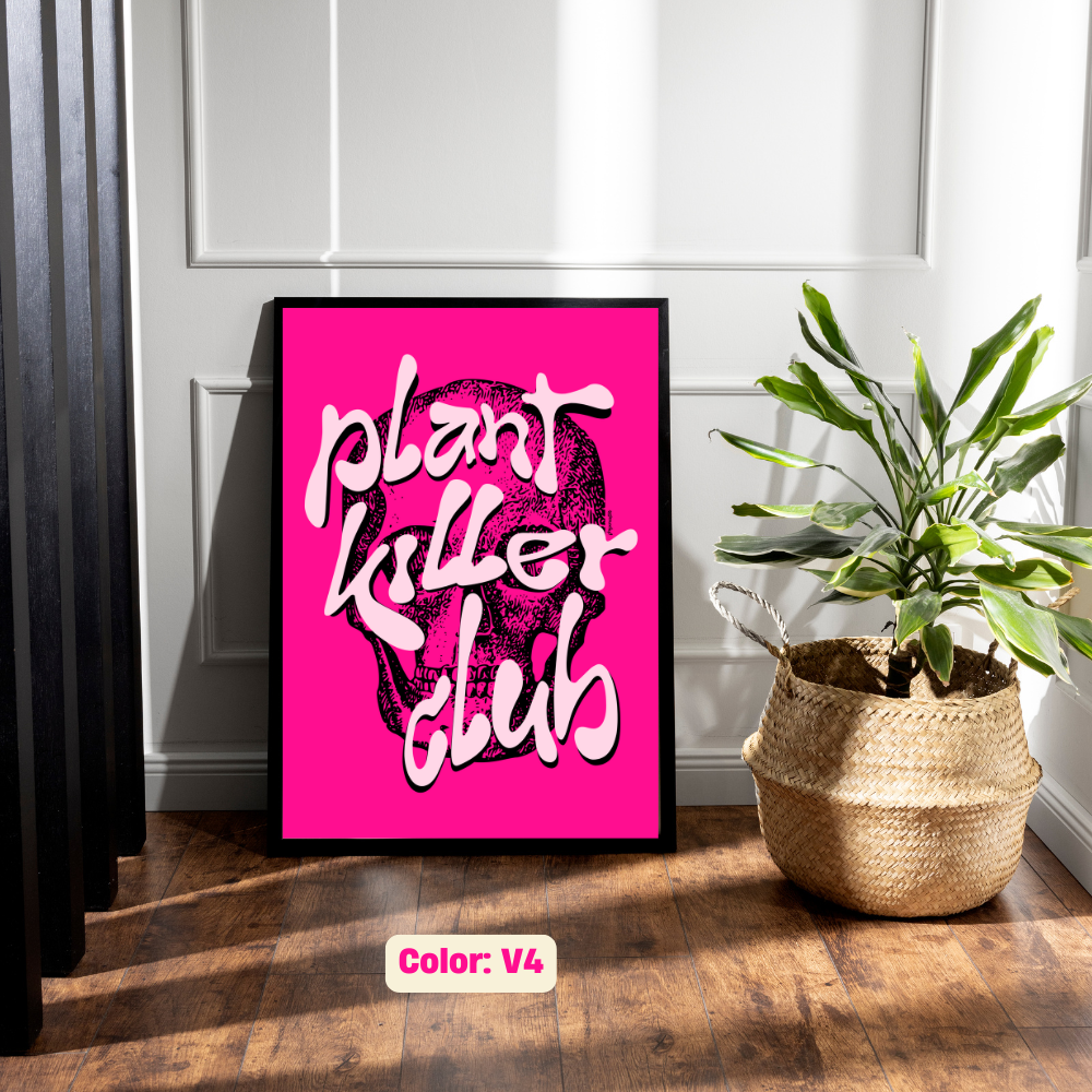 Plant Killer Club Art Print