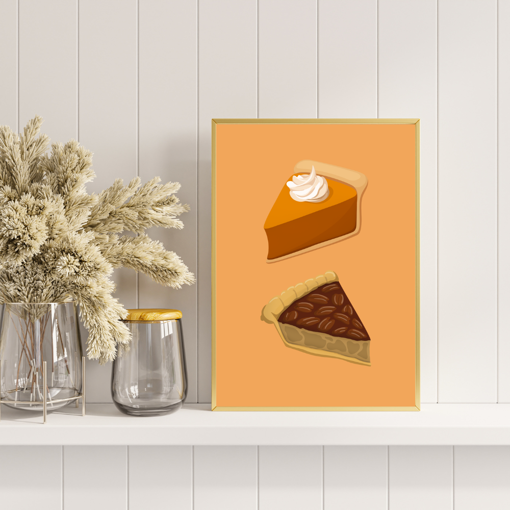 Pie Pie Art Print