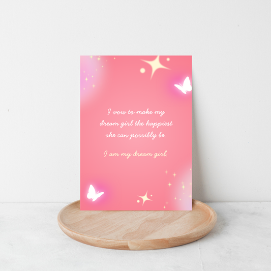 My Dream Girl Art Print