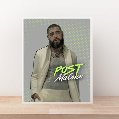 Post Malone (Artist Series) Art Print