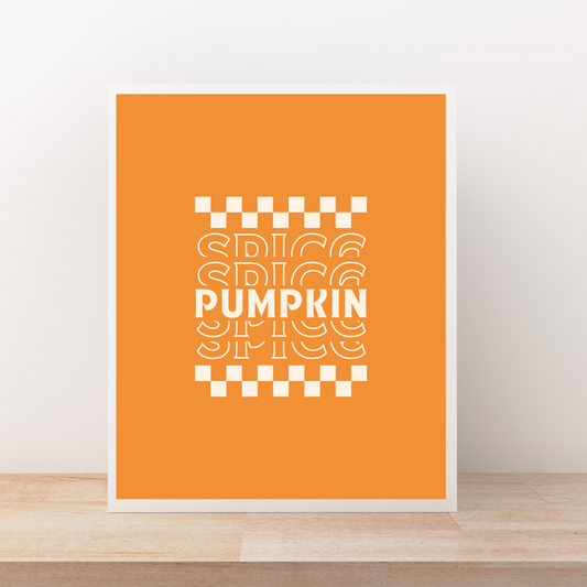 Pumpkin Spice Art Print