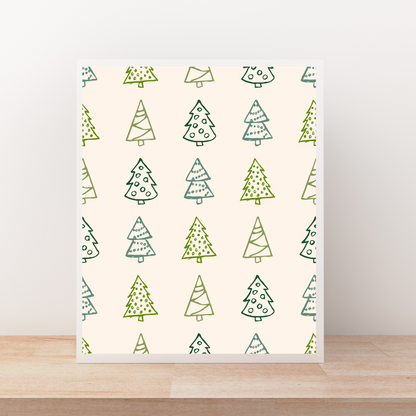 Tree Sketch Art Print