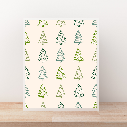 Tree Sketch Art Print