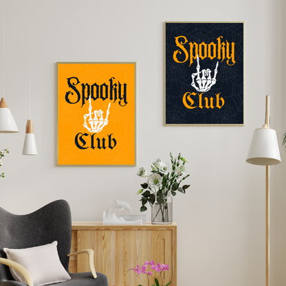 Spooky Club Art Print