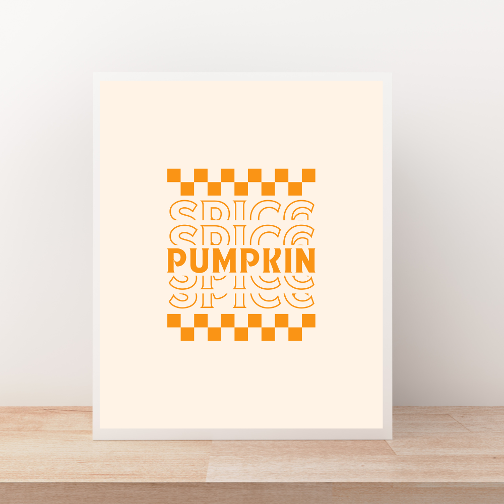Pumpkin Spice Art Print