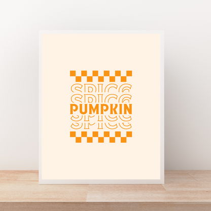 Pumpkin Spice Art Print