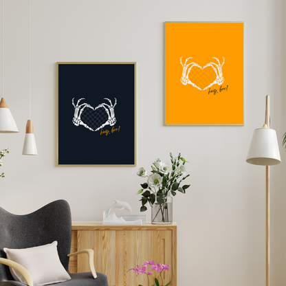 Hey Boo Art Print
