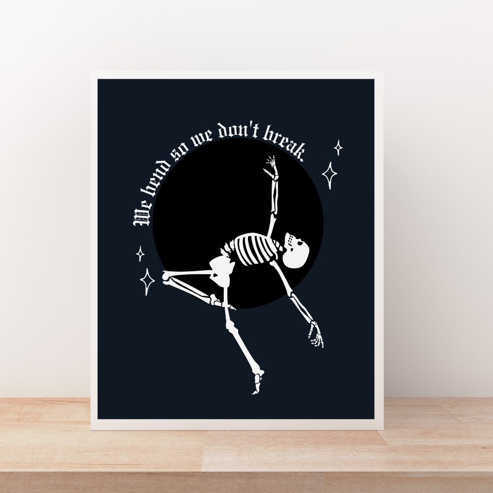 Don't Break Art Print