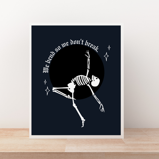 Don't Break Art Print