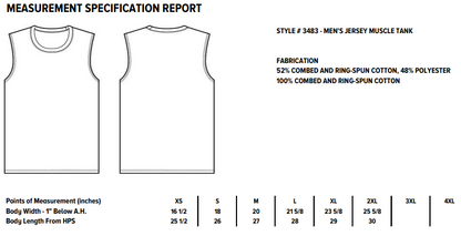 Unisex Essential Muscle Tank