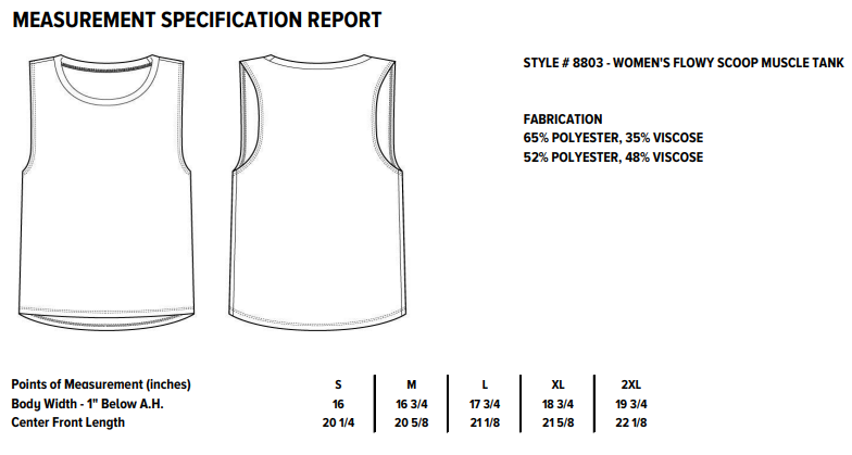 WO's Essential Muscle Tank