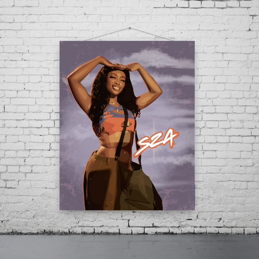 SZA (Artist Series) Art Print