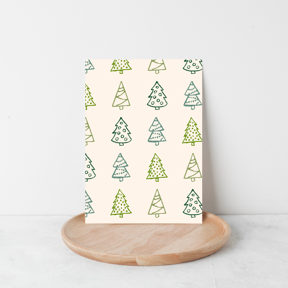 Tree Sketch Art Print