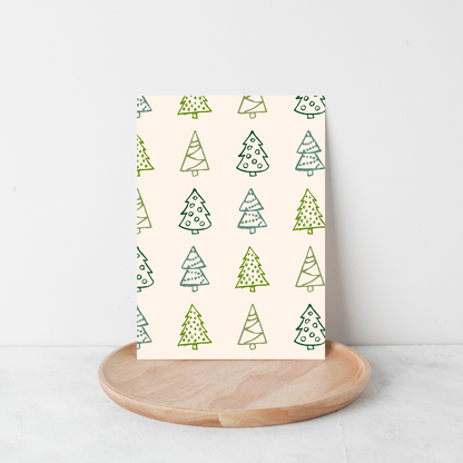 Tree Sketch Art Print