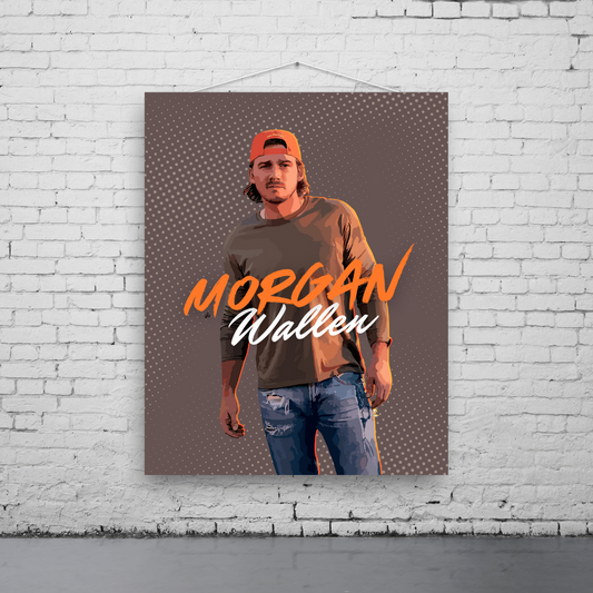 Morgan Wallen (Artist Series) Art Print