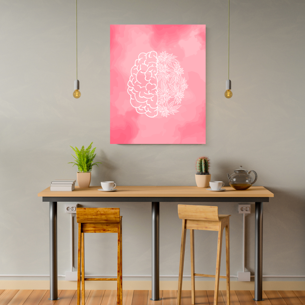 Cannibrain Art Print