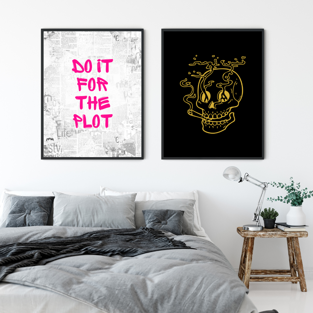 Do it for the Plot Art Print