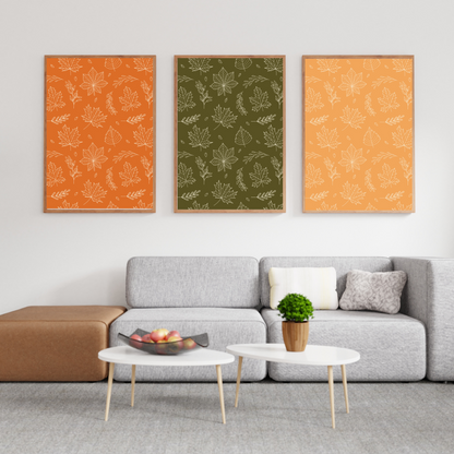 Fall Leaves Art Print