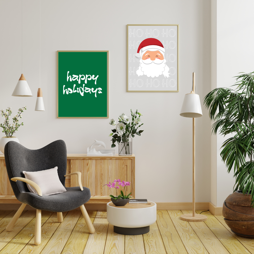 Happy Holidays Art Print