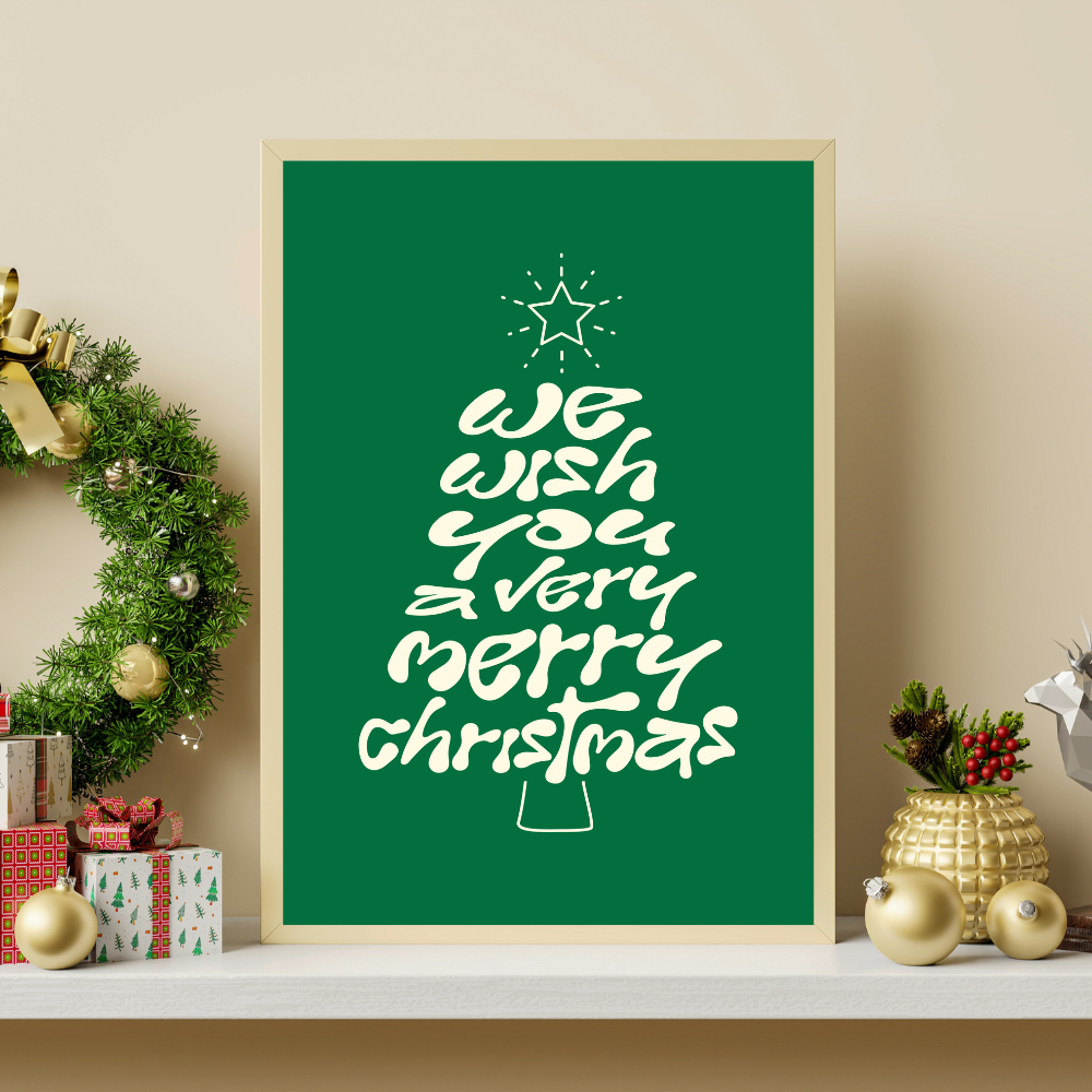 Christmas Tree Art Print