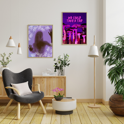 Hazy Window Art Print