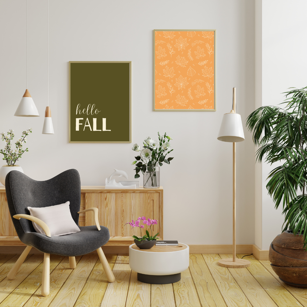 Hello Fall Art Print