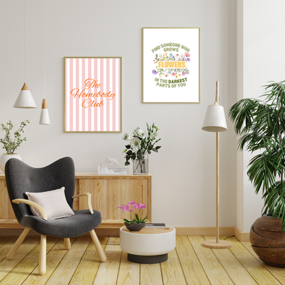 The Homebody Club Art Print