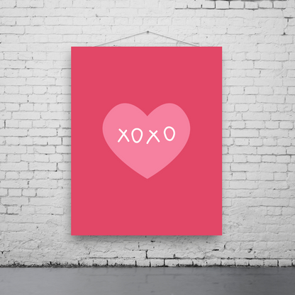 XOXO Art Print