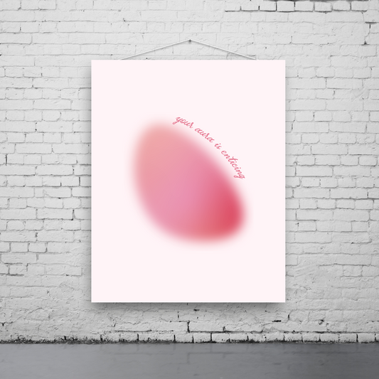 Pink Aura Art Print