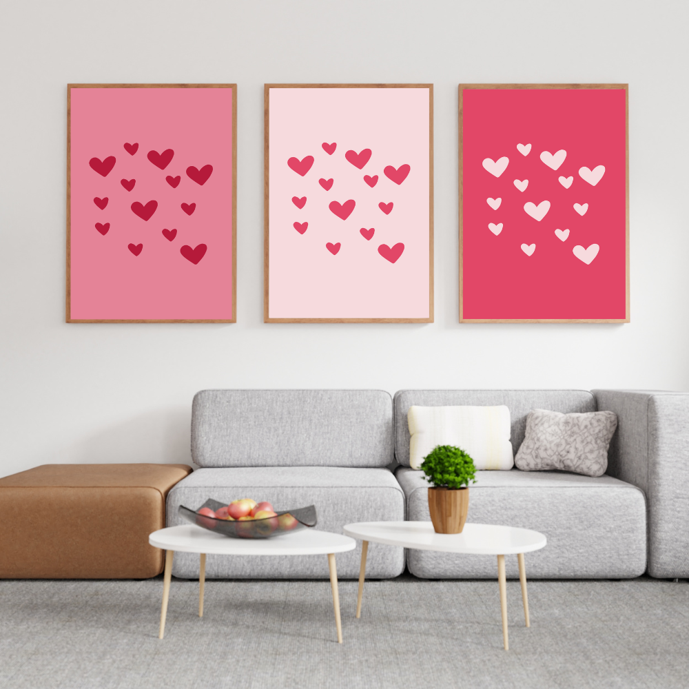 Heart Burst Art Print
