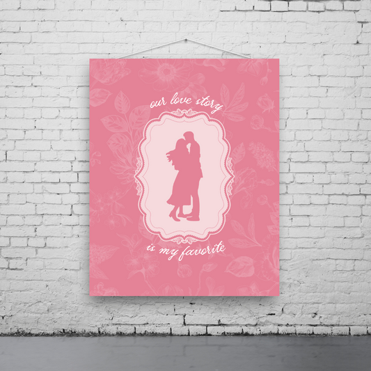 Our Love Story Art Print