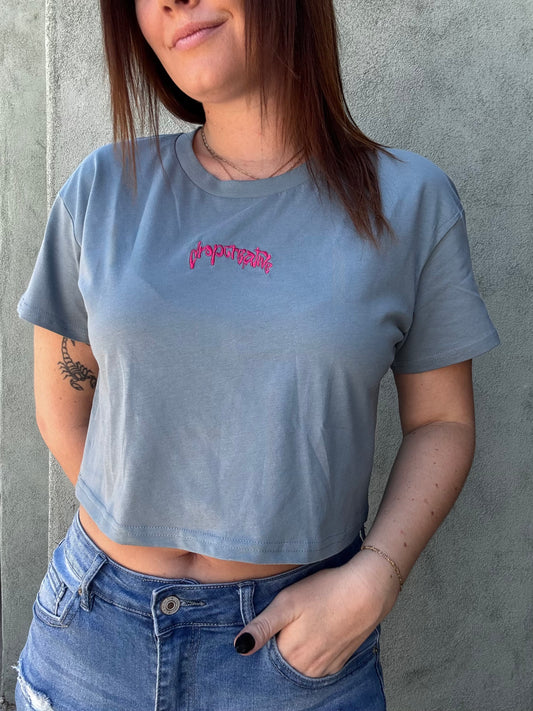 dropcreative Pink Logo WO's Loose Crop