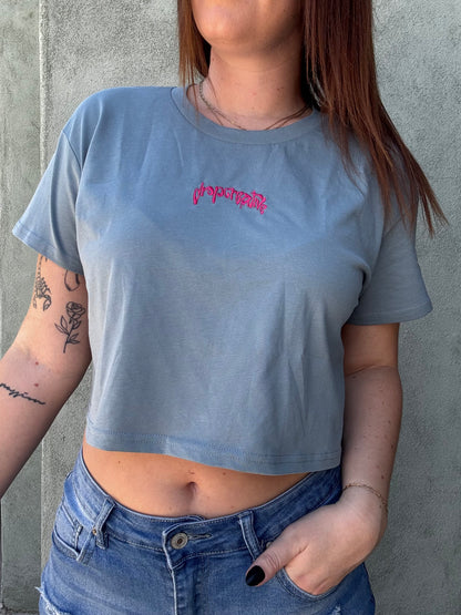 dropcreative Pink Logo WO's Loose Crop