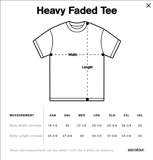 dropcreative OG Unisex Heavy Faded Tee