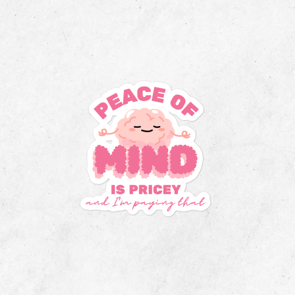 Peace of Mind Sticker