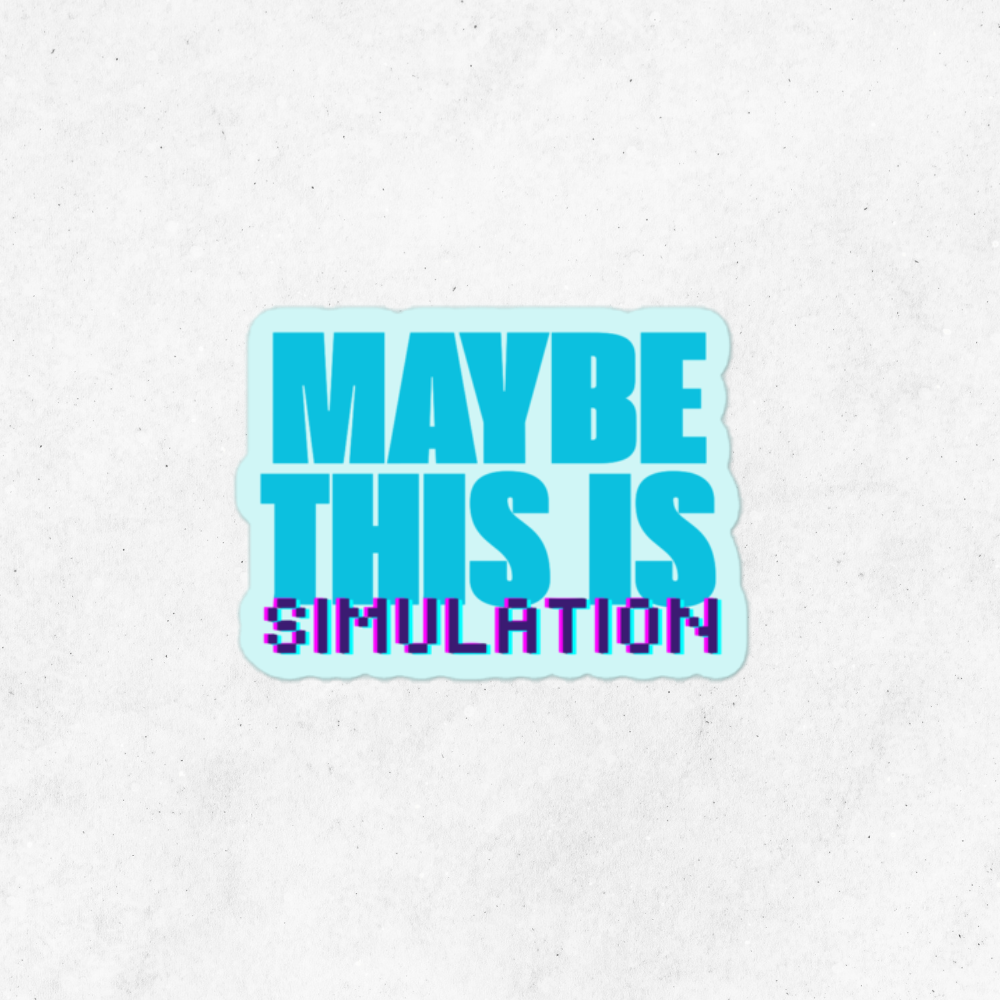 Simulation Sticker